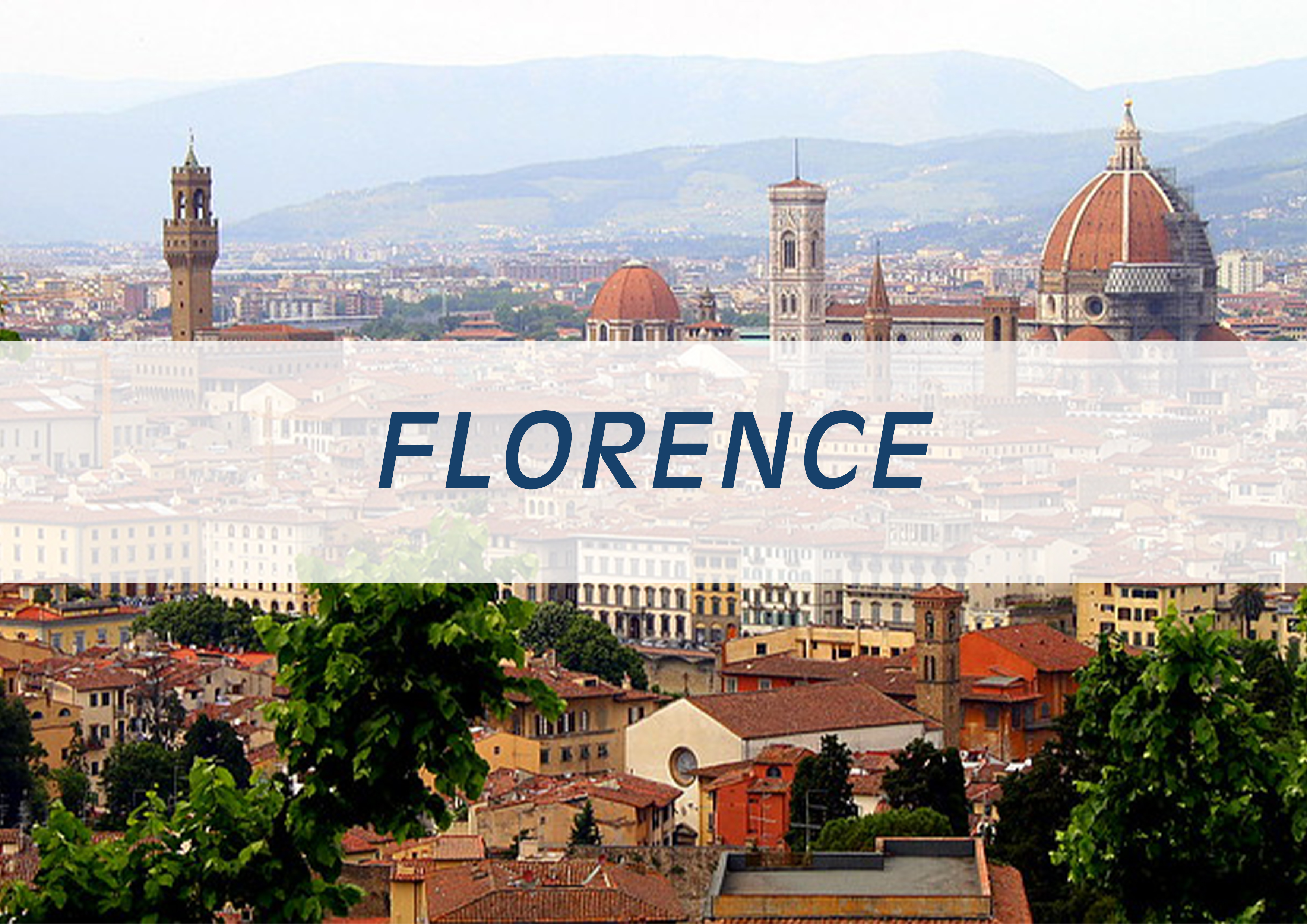 Destination Italy :  Florence - Heli Italy - Heli Air Monaco