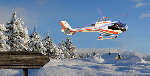 Auron - Valberg- Héli ski- Héli Air Monaco 