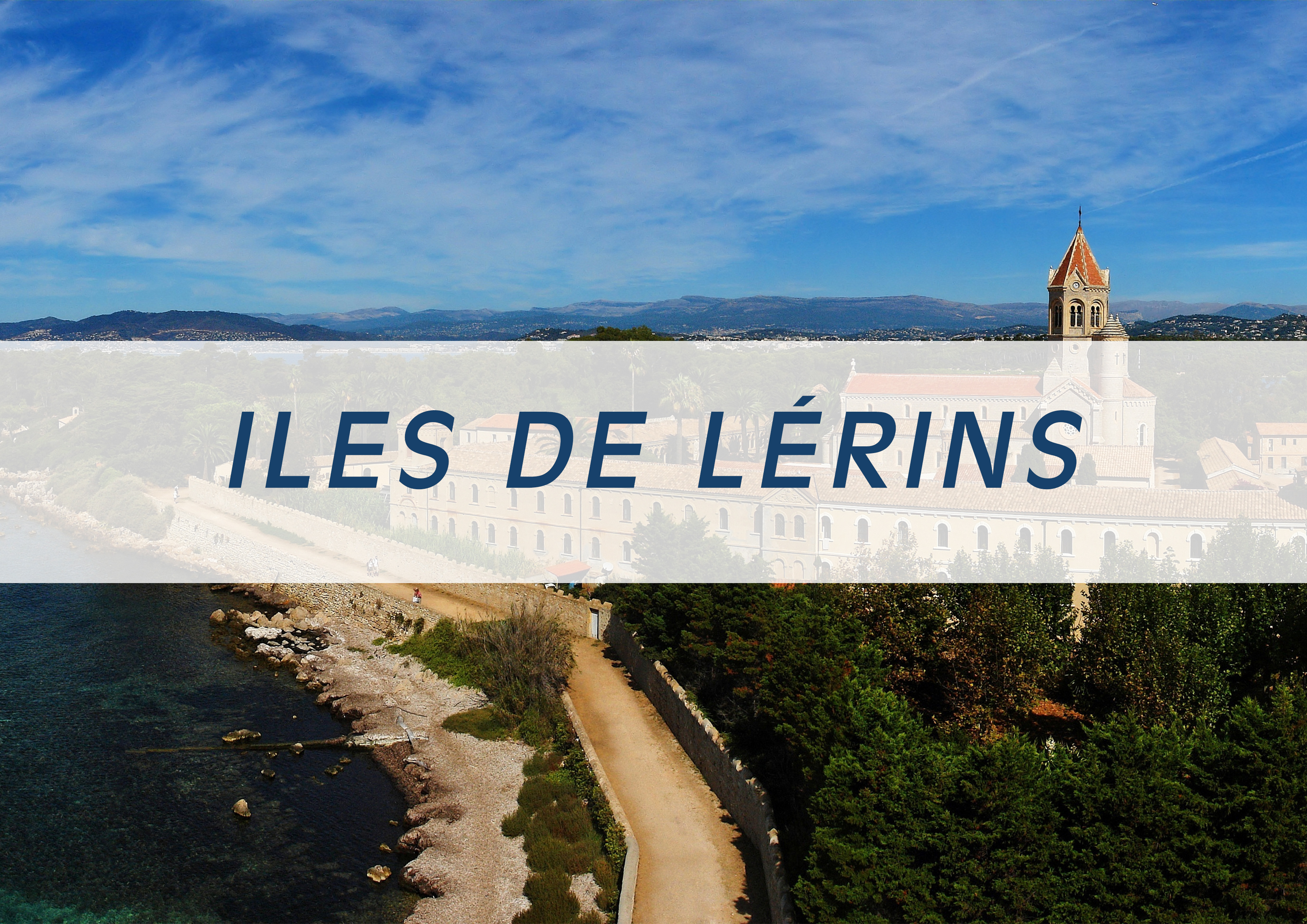 Overview of Lerins Island - Heli Land & Sea - Heli Air Monaco